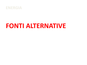 1. Fonti alternative
