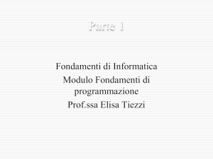 Introduzione - Dipartimento di Ingegneria dell`informazione e