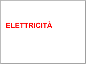 Elettricità (presentazione con Power Point)