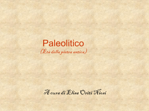 Paleolitico - Altervista