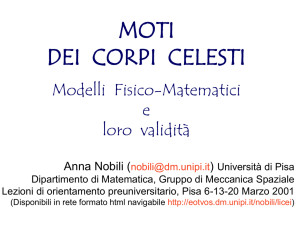 Presentazione di PowerPoint - Galileo Galilei