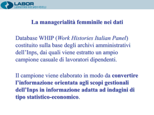 Diapositiva 1 - Consigliera di Parità