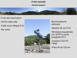 Diapositiva 1 - Daniele Gasparri