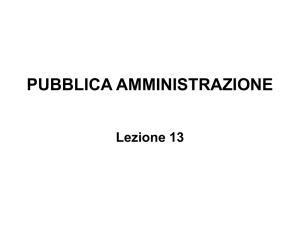 PUBBLICA AMMINISTRAZIONE