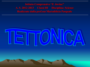 La tettonica - Omnisantacroce