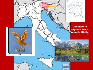 il friuli venezia giulia