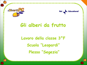 ALBUM alberi da frutto - Scuola Leopardi Foggia