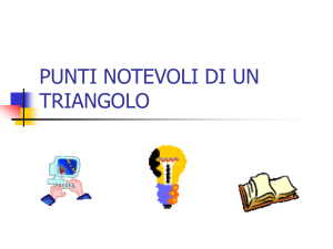 punti notevoli di un triangolo