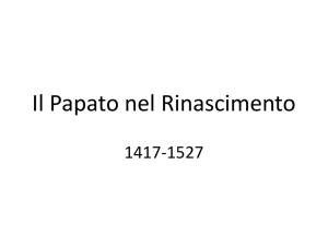 Il Papato nel Rinascimento