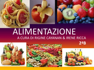 L`Alimentazione