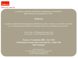 Diapositiva 1 - Confindustria Teramo