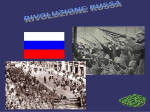 la rivoluzione russa - 3Bcorso2012-13