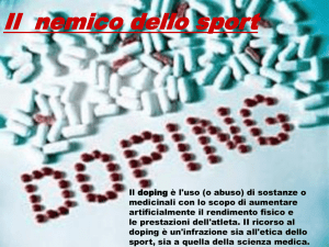 Il nemico dello sport