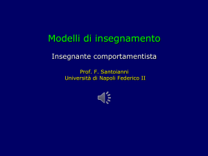 E. Frauenfelder, F. Santoianni Università Suor