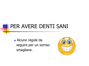 per avere denti sani - "Galileo Galilei" Umag