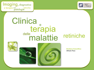 Corso teorico pratico di OCT - dott. Alfredo Pece oculista milano