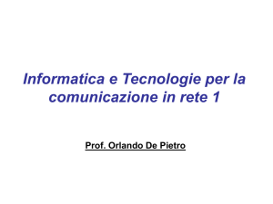 sistemi di elaborazione dell`informazione