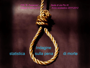 Pena di morte - ITT Focaccia