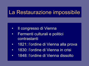 restaurazione