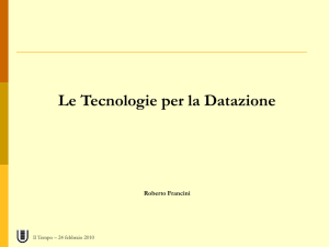 presentazione - Centro Interdipartimentale di Ricerca e Formazione