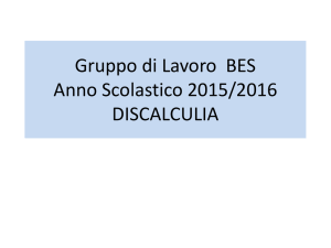 Discalculia - IC Don Milani