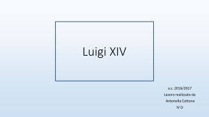 Luigi XIV - prof. Panella