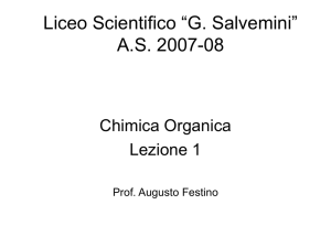 Chimica organica lezione 1