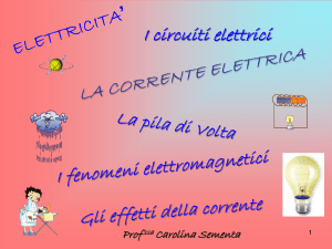 corrente elettrica