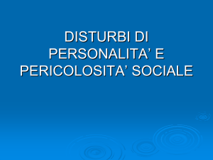 Personalità psicopatiche