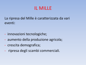 il mille - prof. Panella