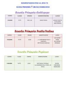 Diapositiva 1 - Direzione Didattica 2° Circolo Marsciano