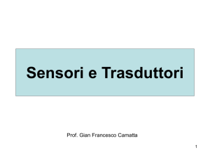 Sensori e Trasduttori - itis galileo galilei conegliano