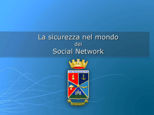 La sicurezza nel mondo dei Social Network