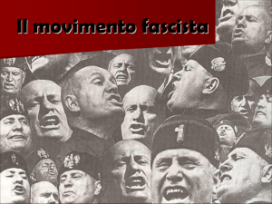 Il movimento fascista