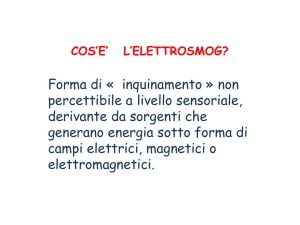 cos`e` l`elettrosmog?