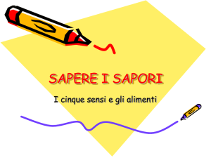 sapere i sapori - Scuolasevero.it