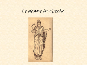 La donna nel mondo greco