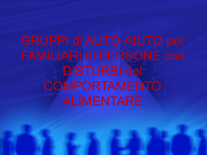 GRUPPI di AUTO-AIUTO per FAMILIARI di PAZIENTI con