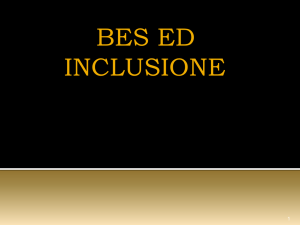 BES BISOGNI EDUCATIVI SPECIALI