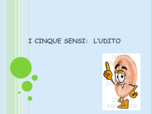 l`udito - laboratoriotecnologiedidattiche