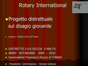 l`adolescenza - Rotary Club Gela
