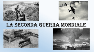 La seconda guerra mondiale - Di Giacomo