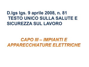 rischio elettrico