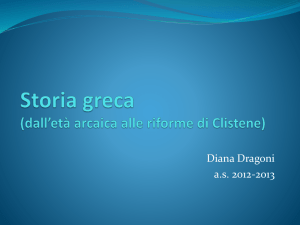 Storia greca (dall`età arcaica alle riforme di