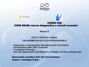 Cone Beam – Modulo E