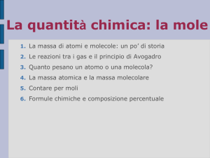 5. Contare per moli