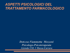 Gli aspetti psicologici nel trattamento farmacologico