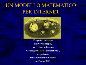 un modello matematico per internet