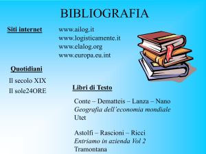 bibliografia - Il Secolo XIX