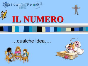 IL NUMERO
